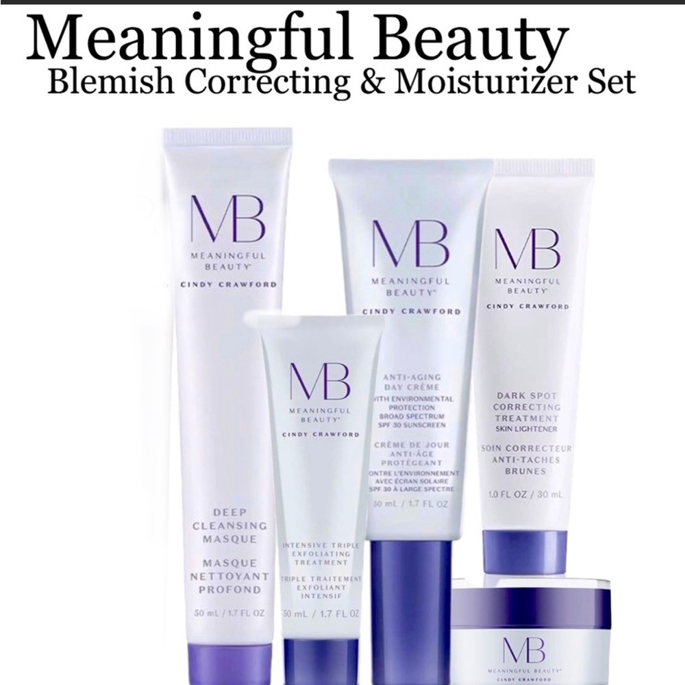 MEANINGFUL BEAUTY BLEMISH CORRECT & MOISTURIZER SYSTEM